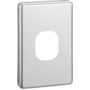 C2031/45C-BA - Clipsal C2000 Cover Plate Cooker Range Switch - Brushed Aluminium